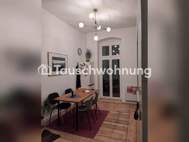 Tauschwohnung: Moderne 2-Zimmer 80m² Altbau | Suche: 3 Zimmer in Fhain — photo 1